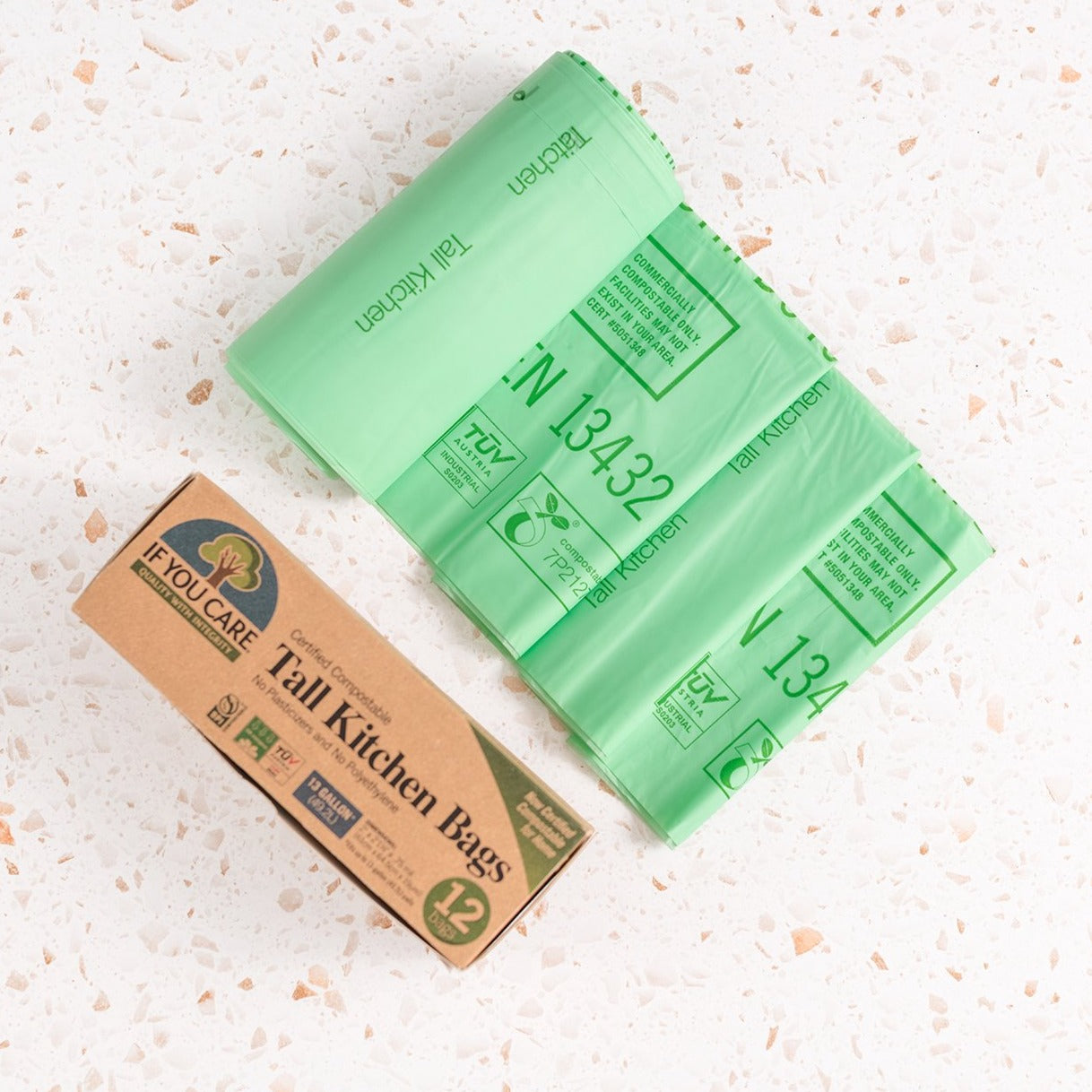 If You Care Compostable Tall Kitchen Bags - 49L - Life Before Plastik